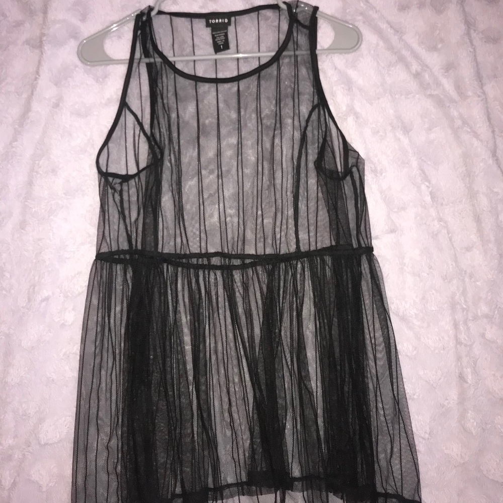 See through tank top